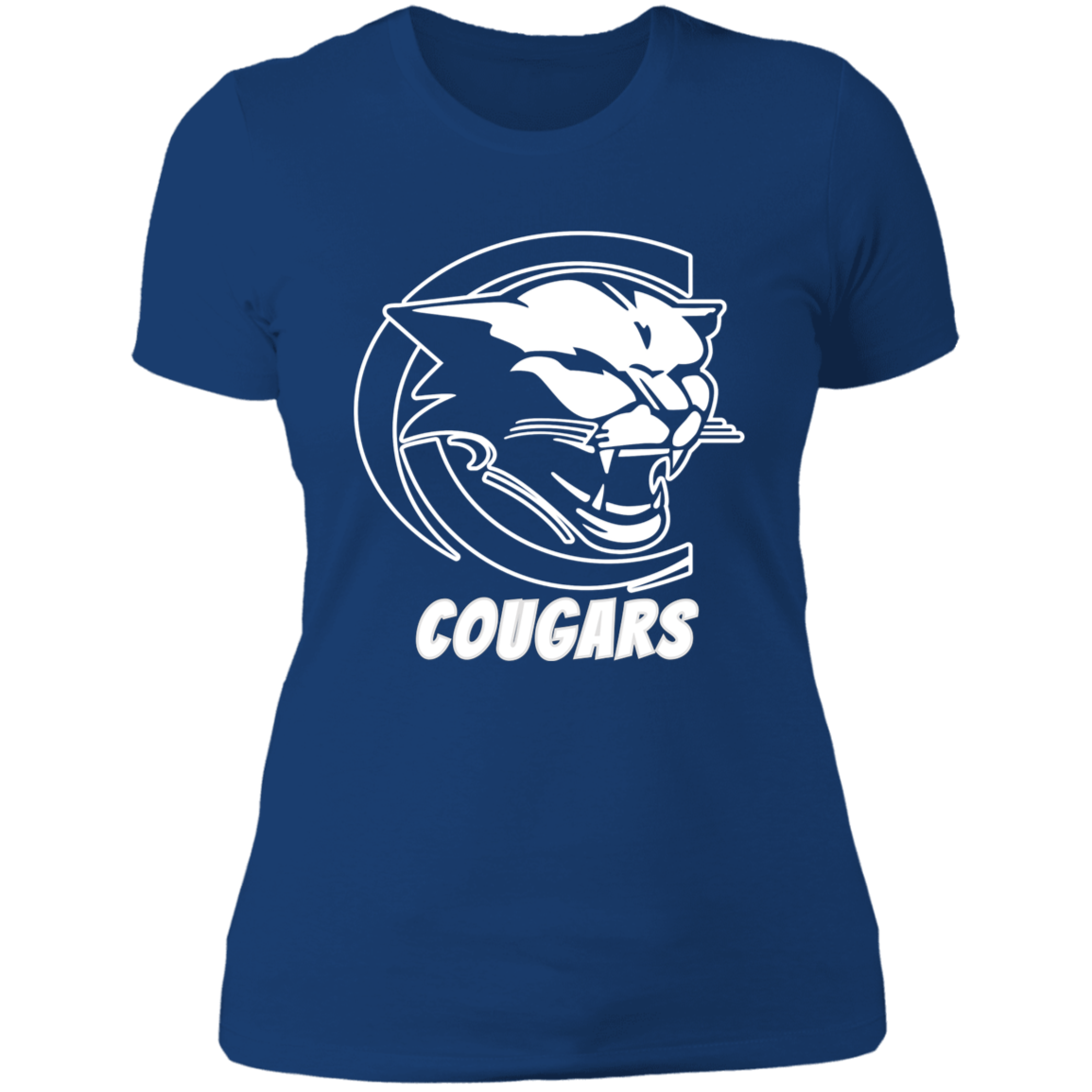Cougars Ladies' Boyfriend T-Shirt