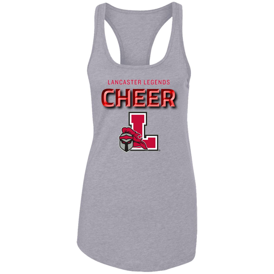 Lancaster Cheer Ladies Ideal Racerback Tank