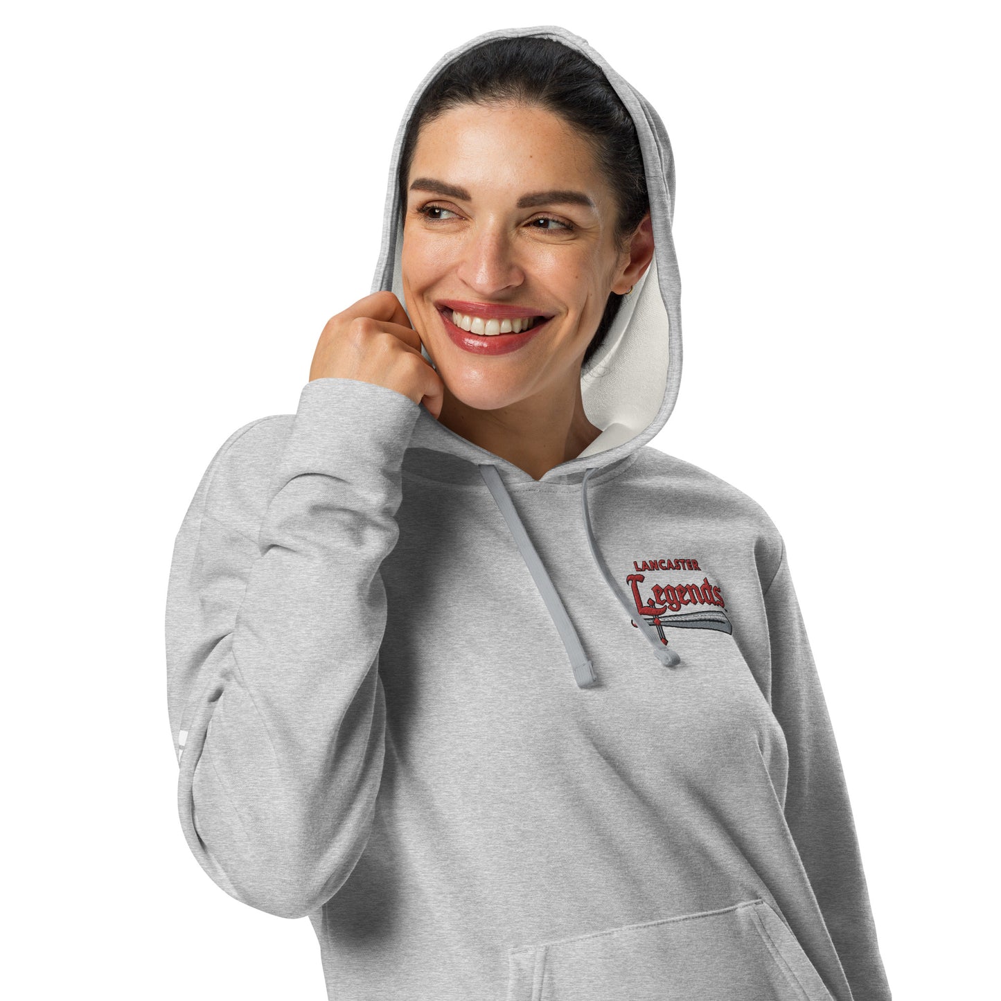 Embroidered Legends Adidas fleece hoodie