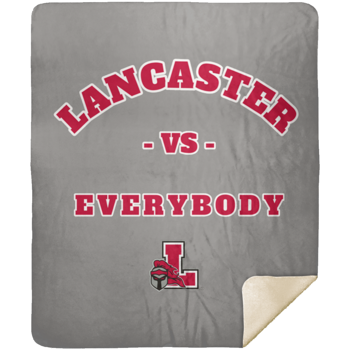 Lancaster VS Everybody Mink Sherpa Blanket 50x60