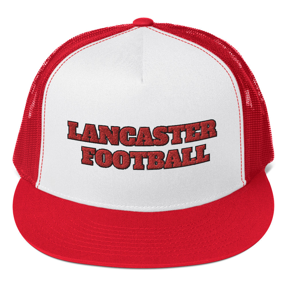 Lancaster Football Embroidered Trucker Cap