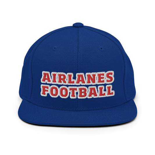 Airlanes Football Snapback Hat