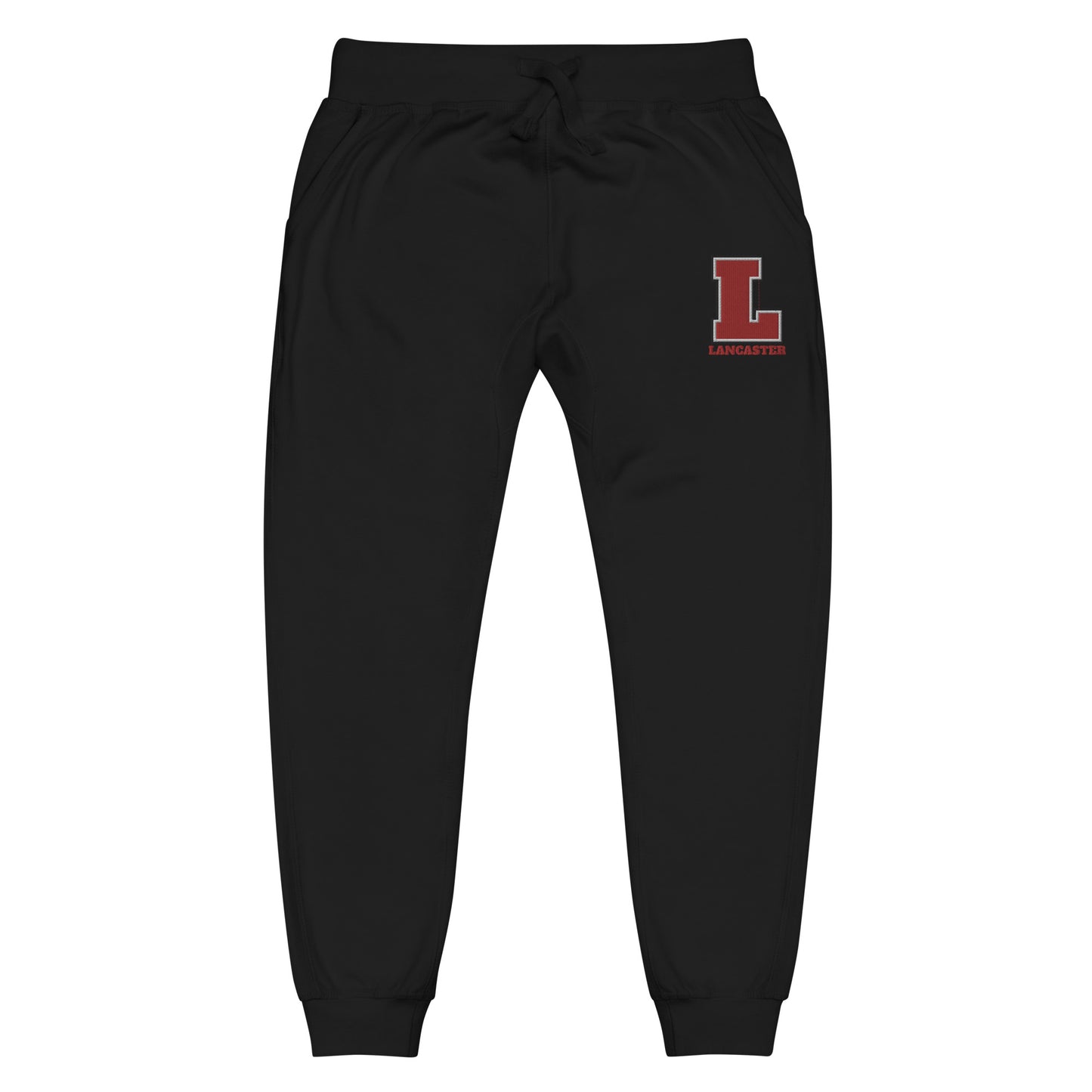 Lancaster Embroidered Unisex fleece sweatpants